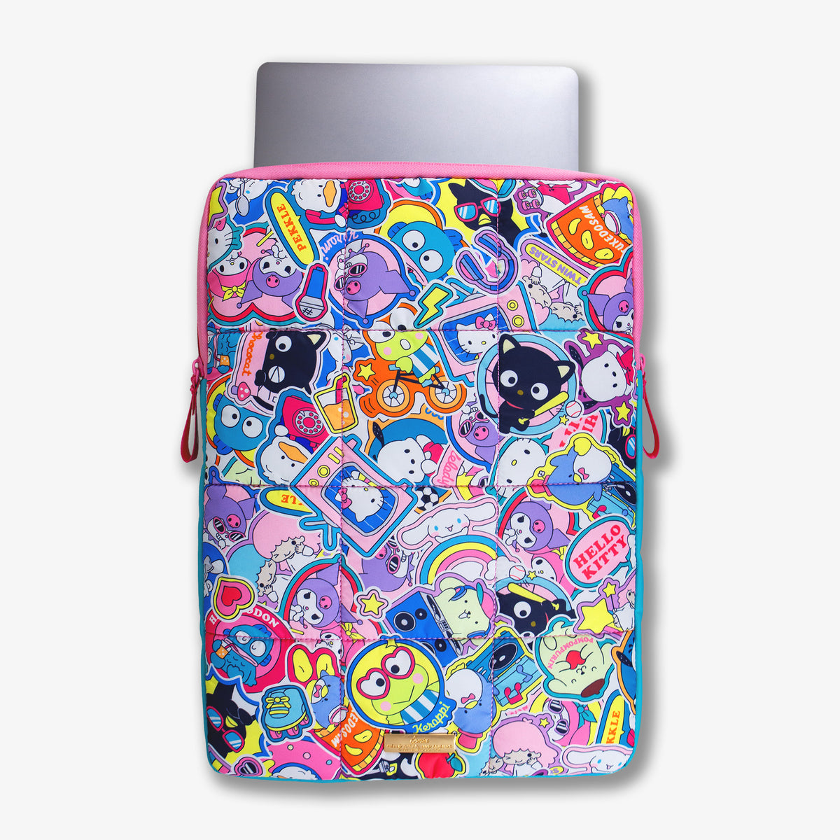Computer Sticker Sleeves Puffy Laptop Sleeve - Hello Kitty® & Friends Stickers | Sonix
