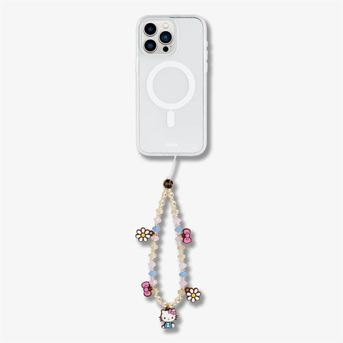 Beaded Wristlet with Charm - Hello Kitty® Pink Bows