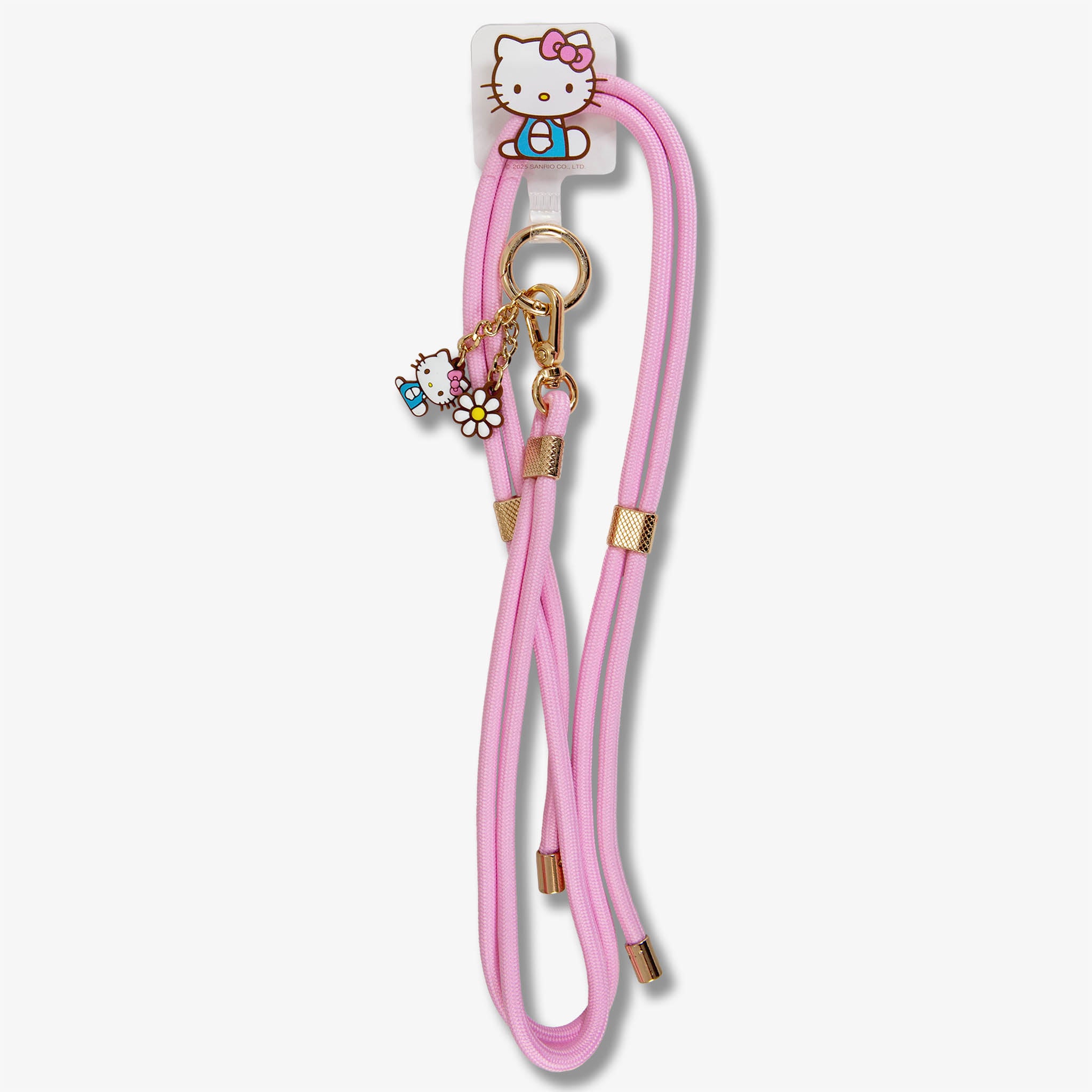 Crossbody Phone Strap with Charms - Hello Kitty® Pink Bows