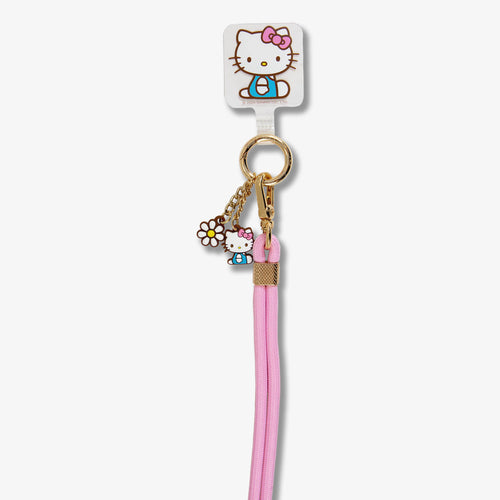 Crossbody Phone Strap with Charms - Hello Kitty® Pink Bows