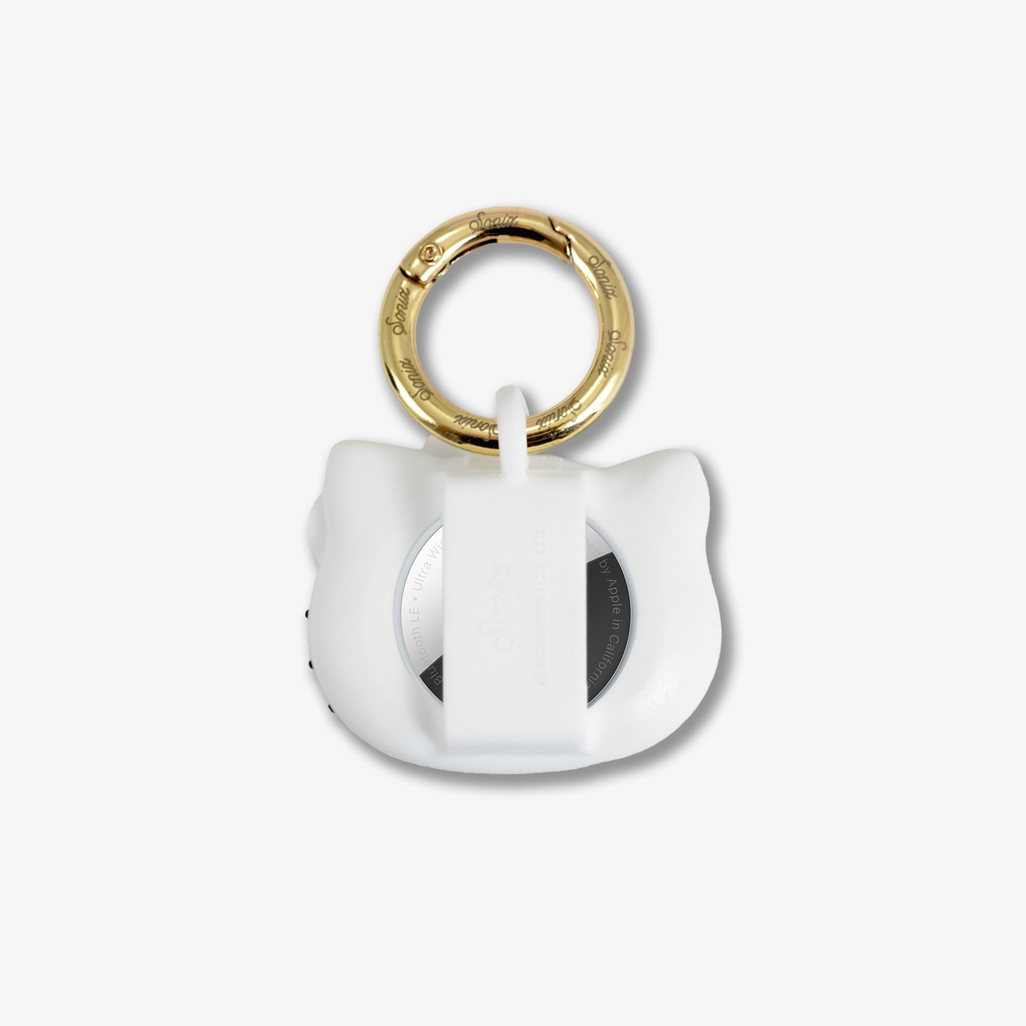 Silicone AirTag® Cover with Carabiner Keyring - Hello Kitty®