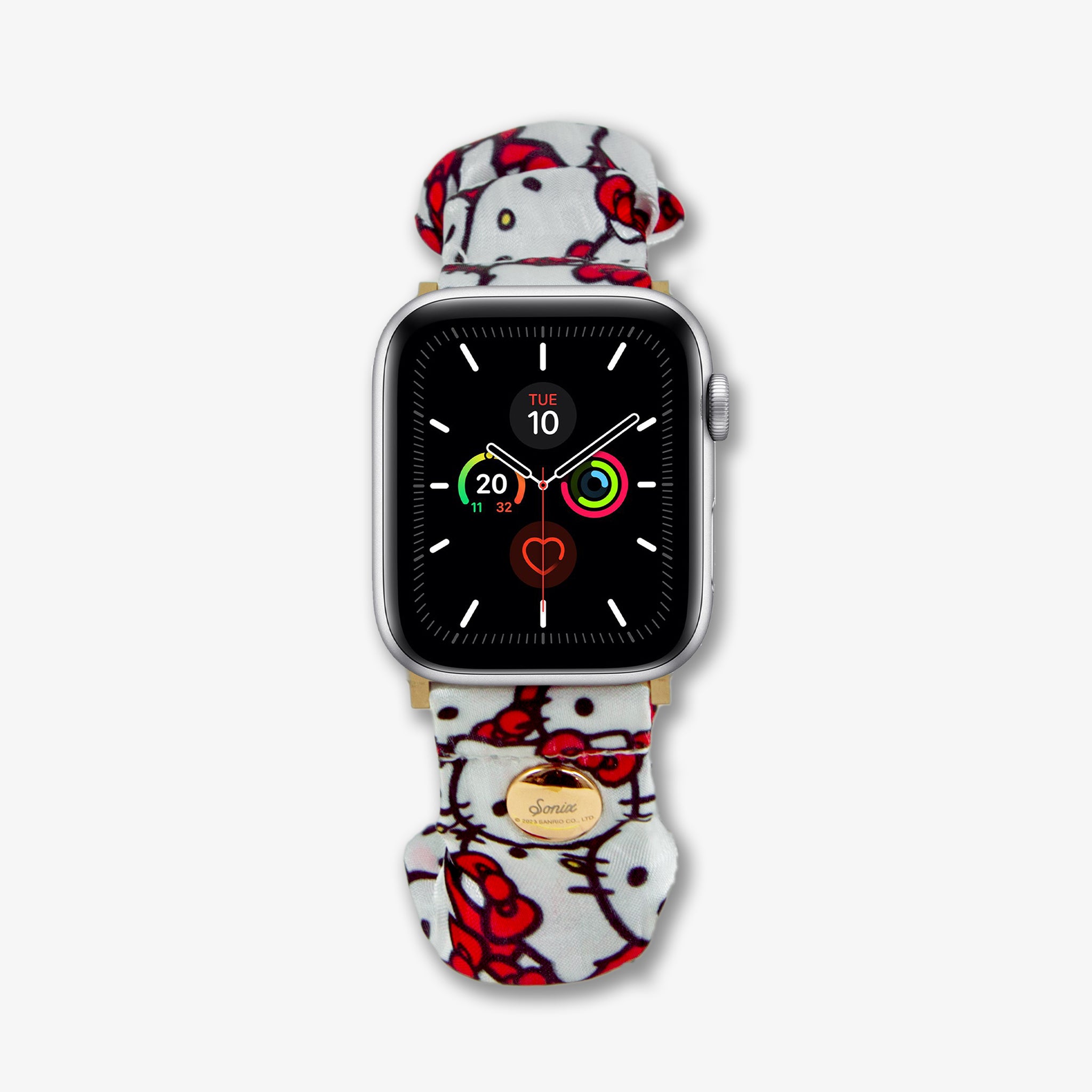 Classic Hello Kitty® White Scrunchie Apple Watch® Band