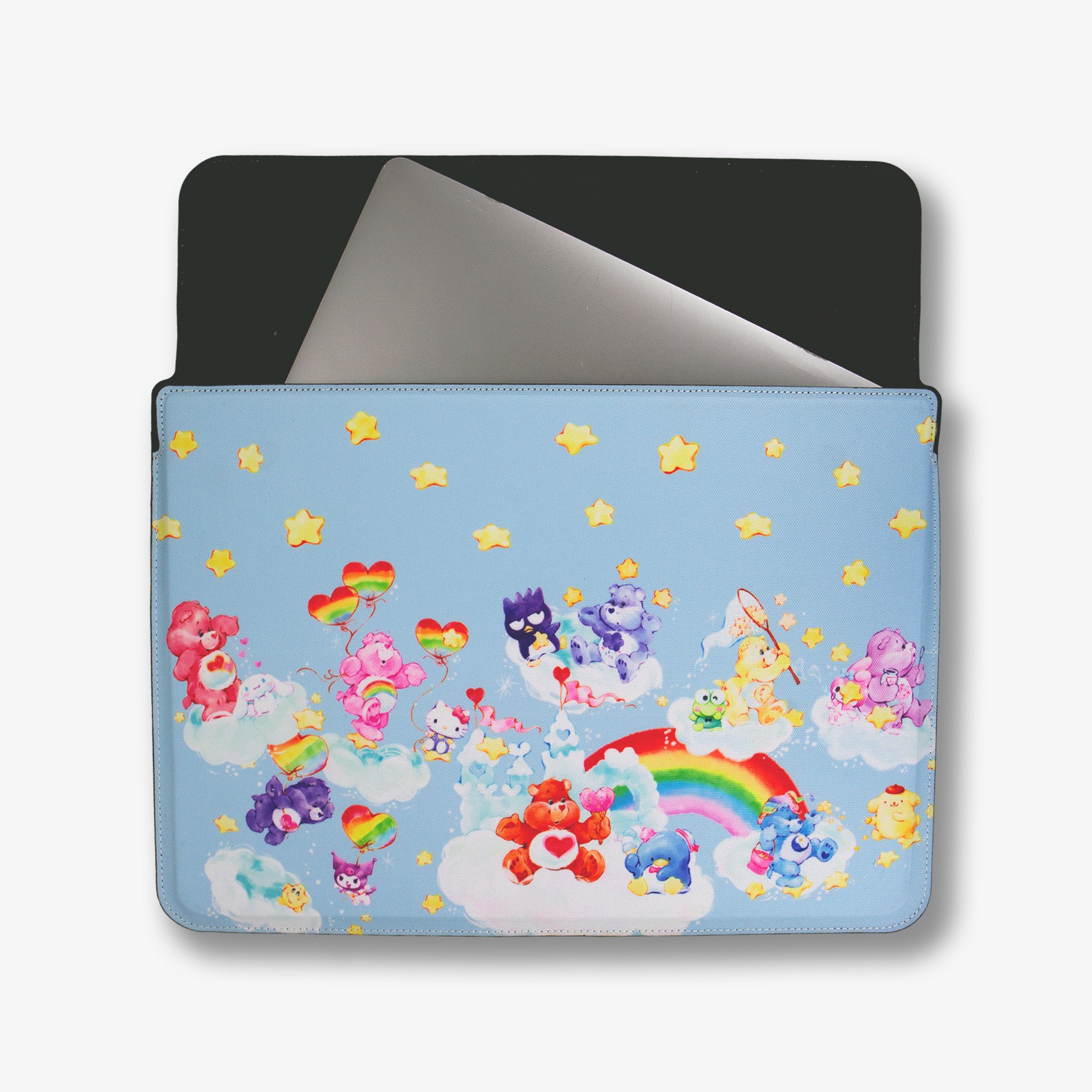 Foldable Laptop Sleeve - Care Bears™ + Hello Kitty® and Friends