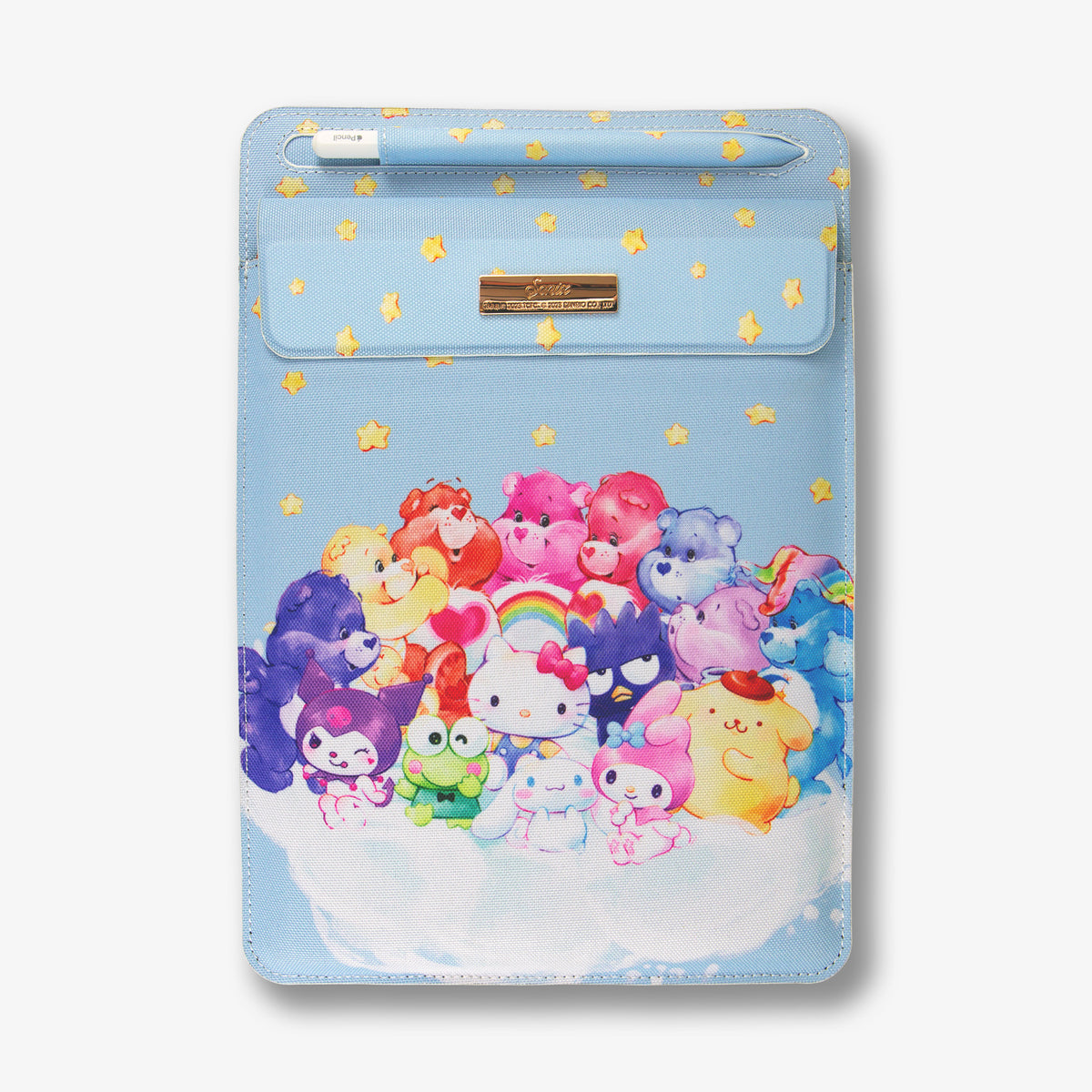 Foldable iPad Sleeve - Care Bears™ + Hello Kitty® and Friends
