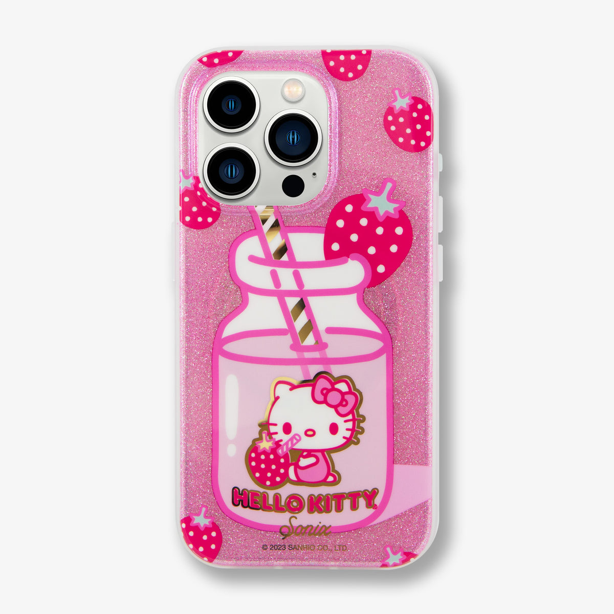 Hello Kitty Sonix Apples Detachable Wallet Case