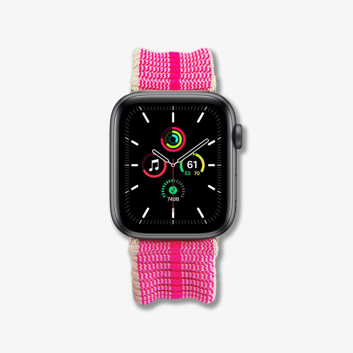 Knit Apple Watch® Band - Hot Pink