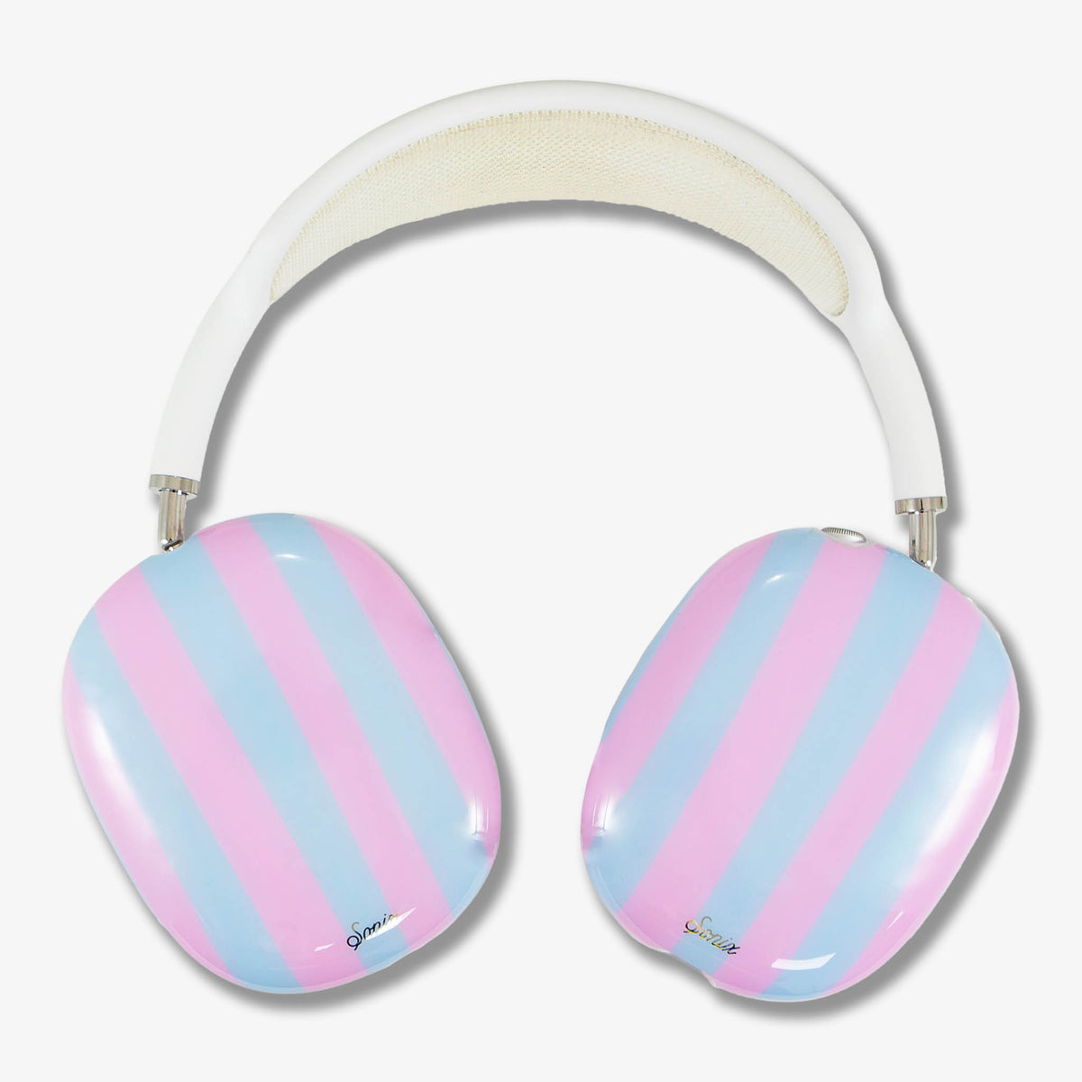 Jelly Stripe AirPods Max Cover - Blue / Pink