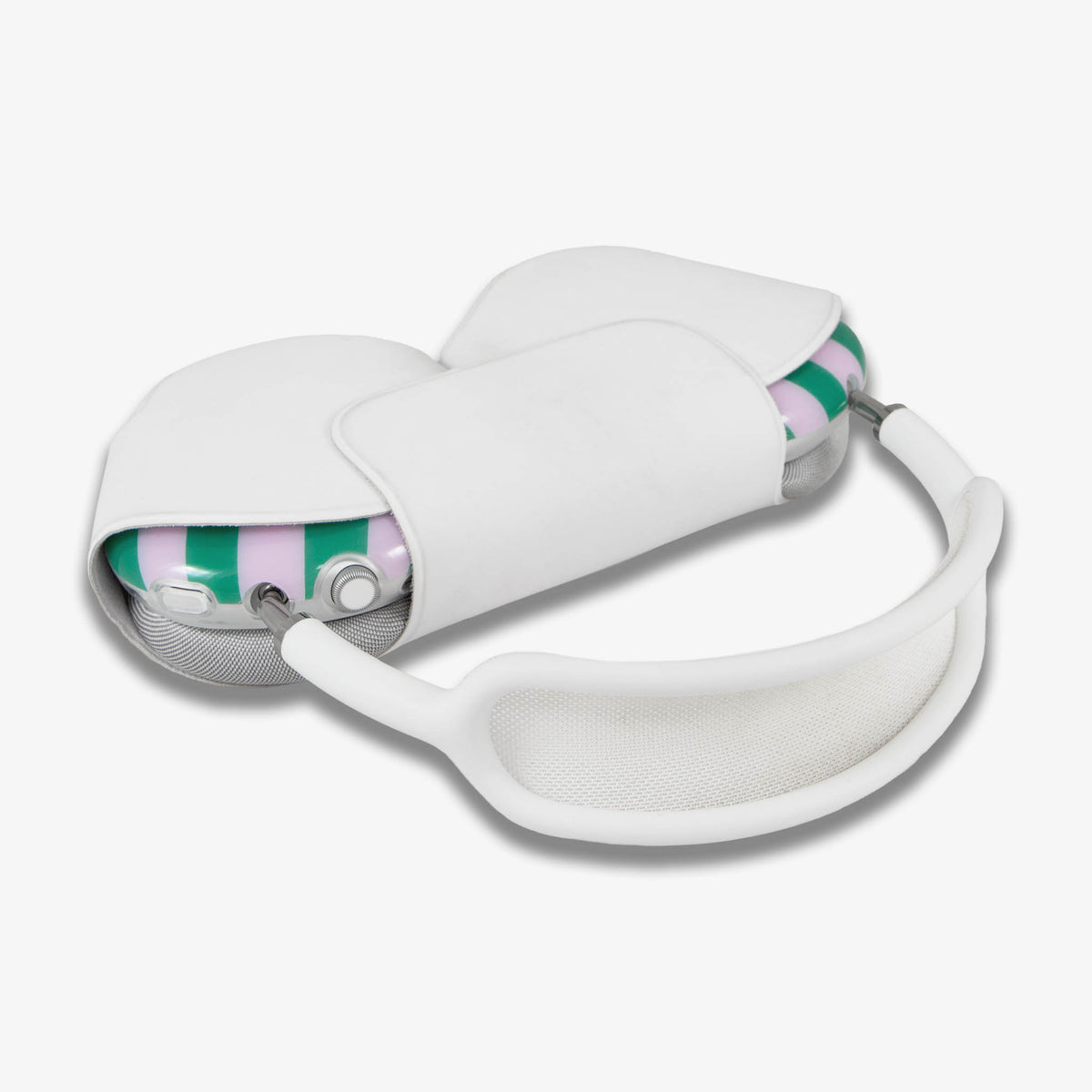 Jelly Stripe AirPods Max Cover - Pink / Green