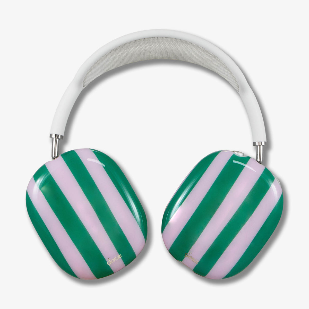 Jelly Stripe AirPods Max Cover - Pink / Green
