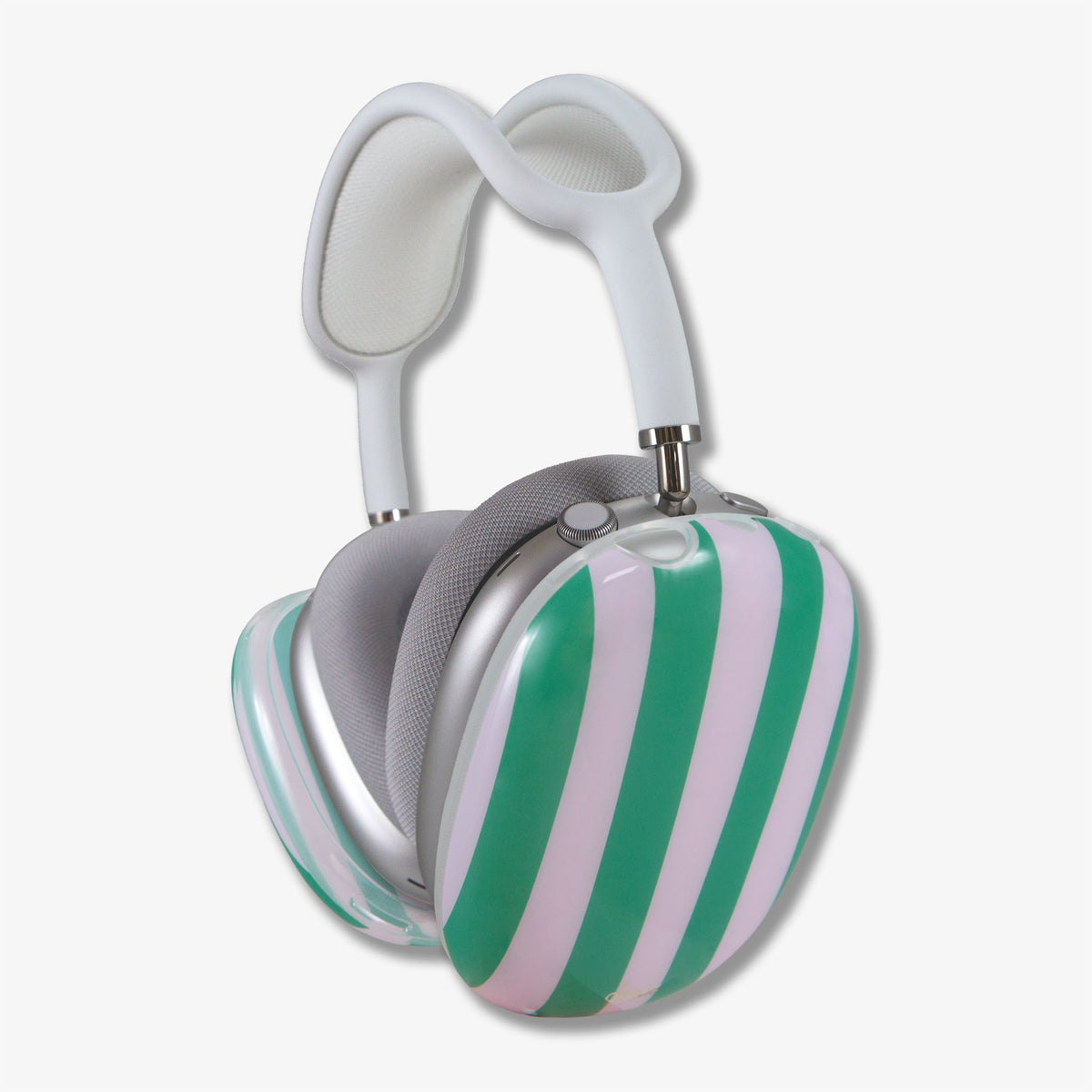 Jelly Stripe AirPods Max Cover - Pink / Green