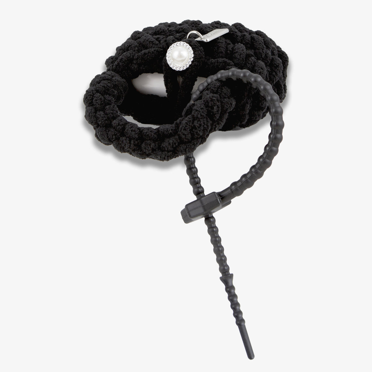 Knit Earbud / AirPods® Pouch - Black