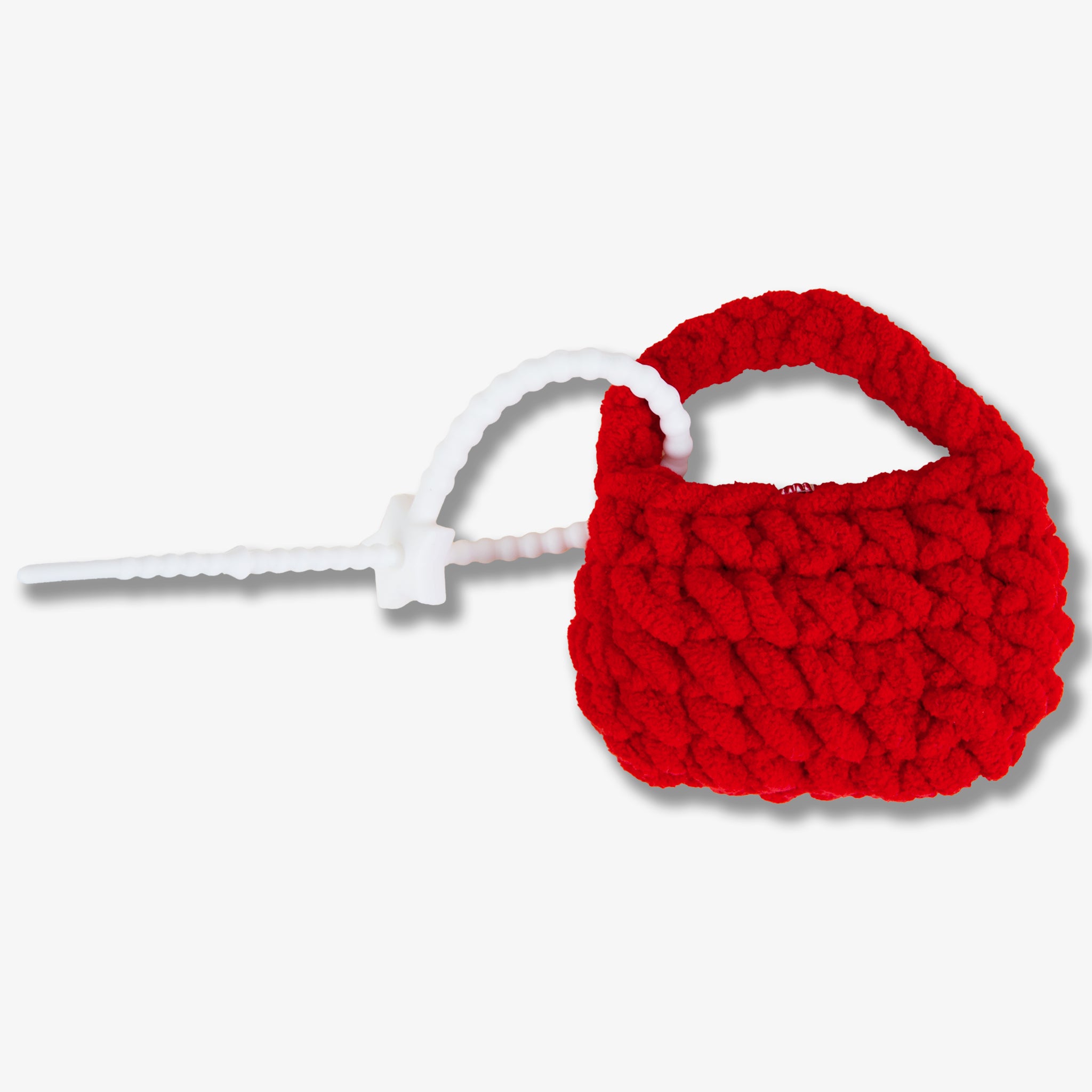 Knit Earbud / AirPods® Pouch - Red