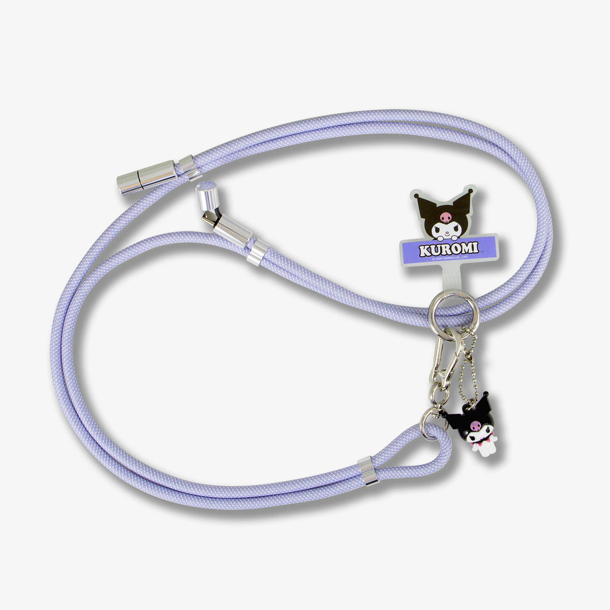 Crossbody Phone Strap with Charging Cord - Kuromi™