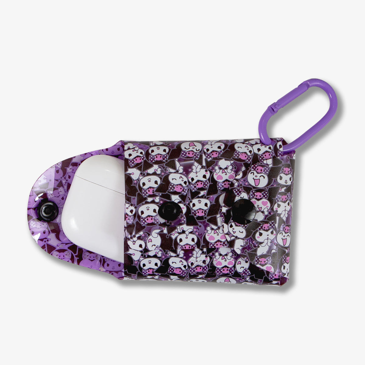 Kuromi™ Jam Transparent Earbud Pouch