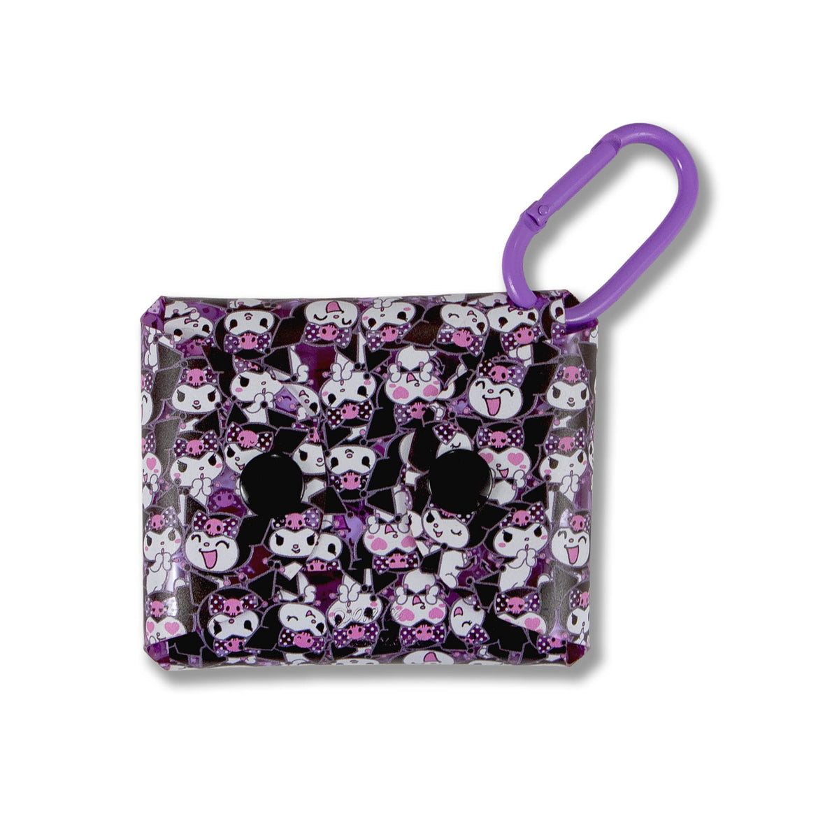 Kuromi™ Jam Transparent Earbud Pouch