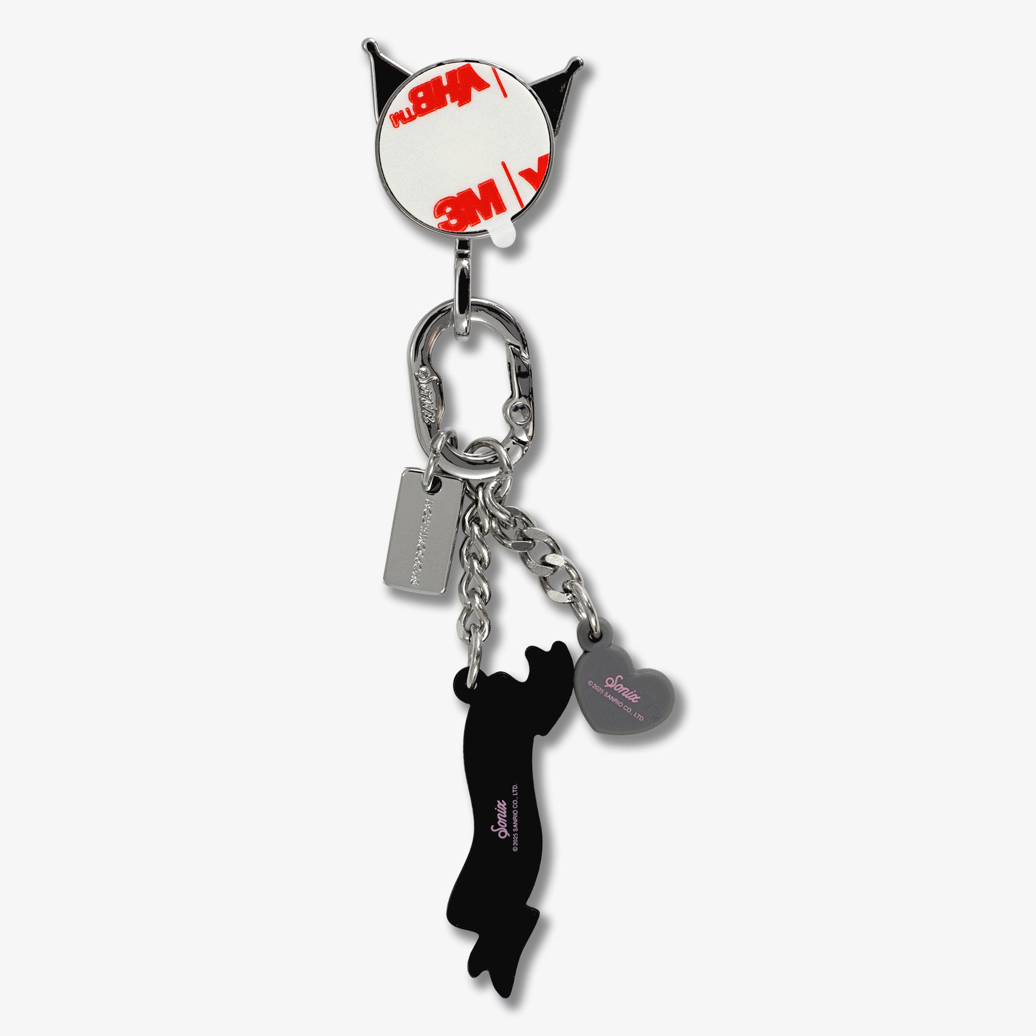 Adhesive Phone Hooks with Charms - Kuromi™
