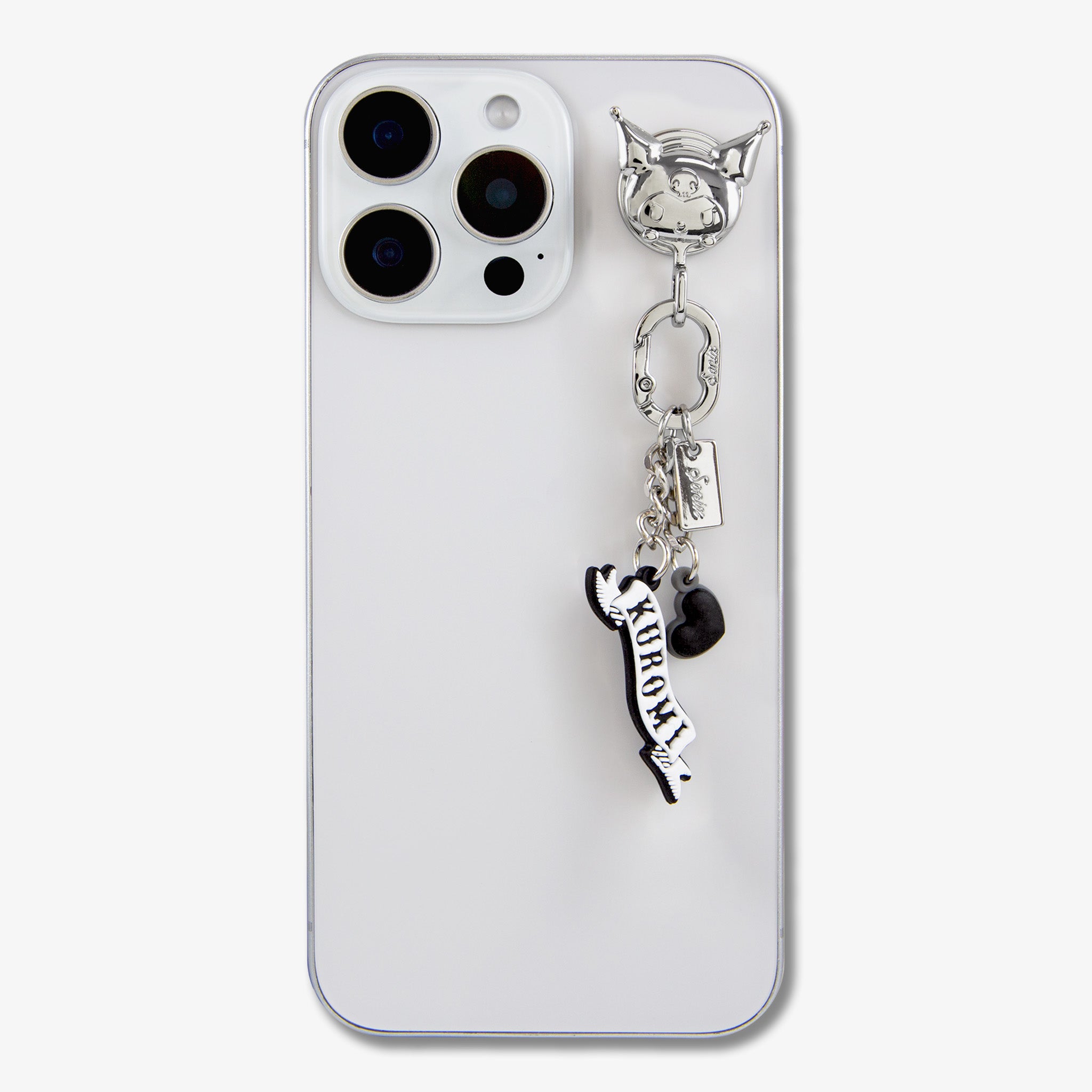 Adhesive Phone Hooks with Charms - Kuromi™