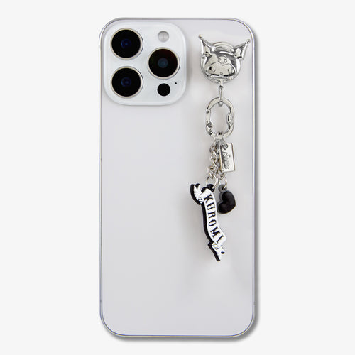 Adhesive Phone Hooks with Charms - Kuromi™