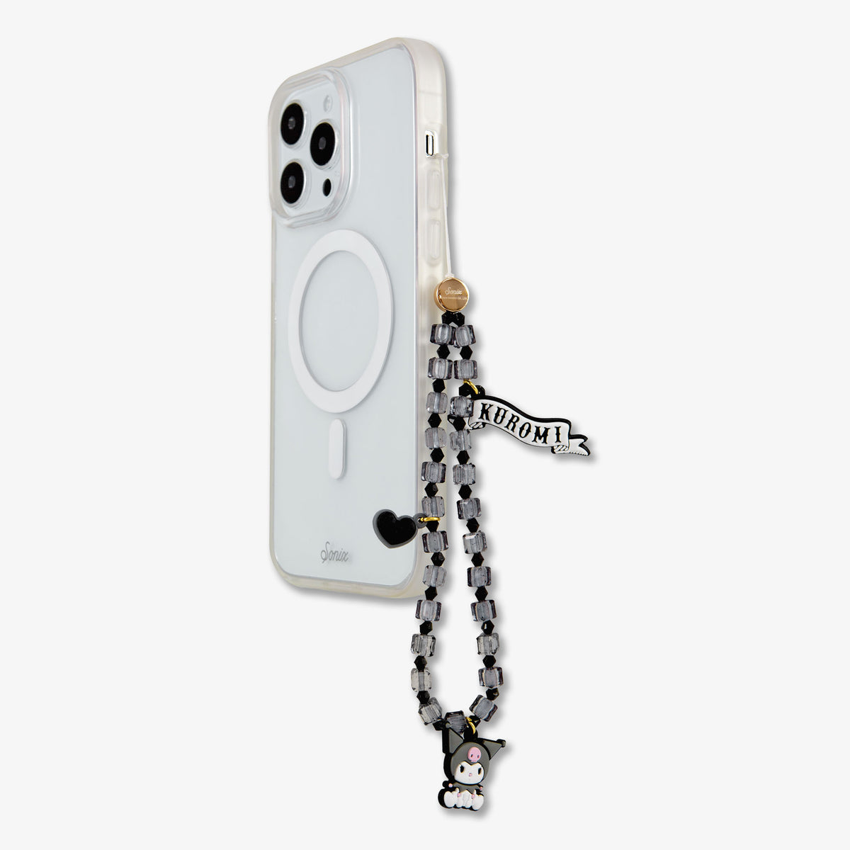 Beaded Wristlet with Charm - Kuromi™