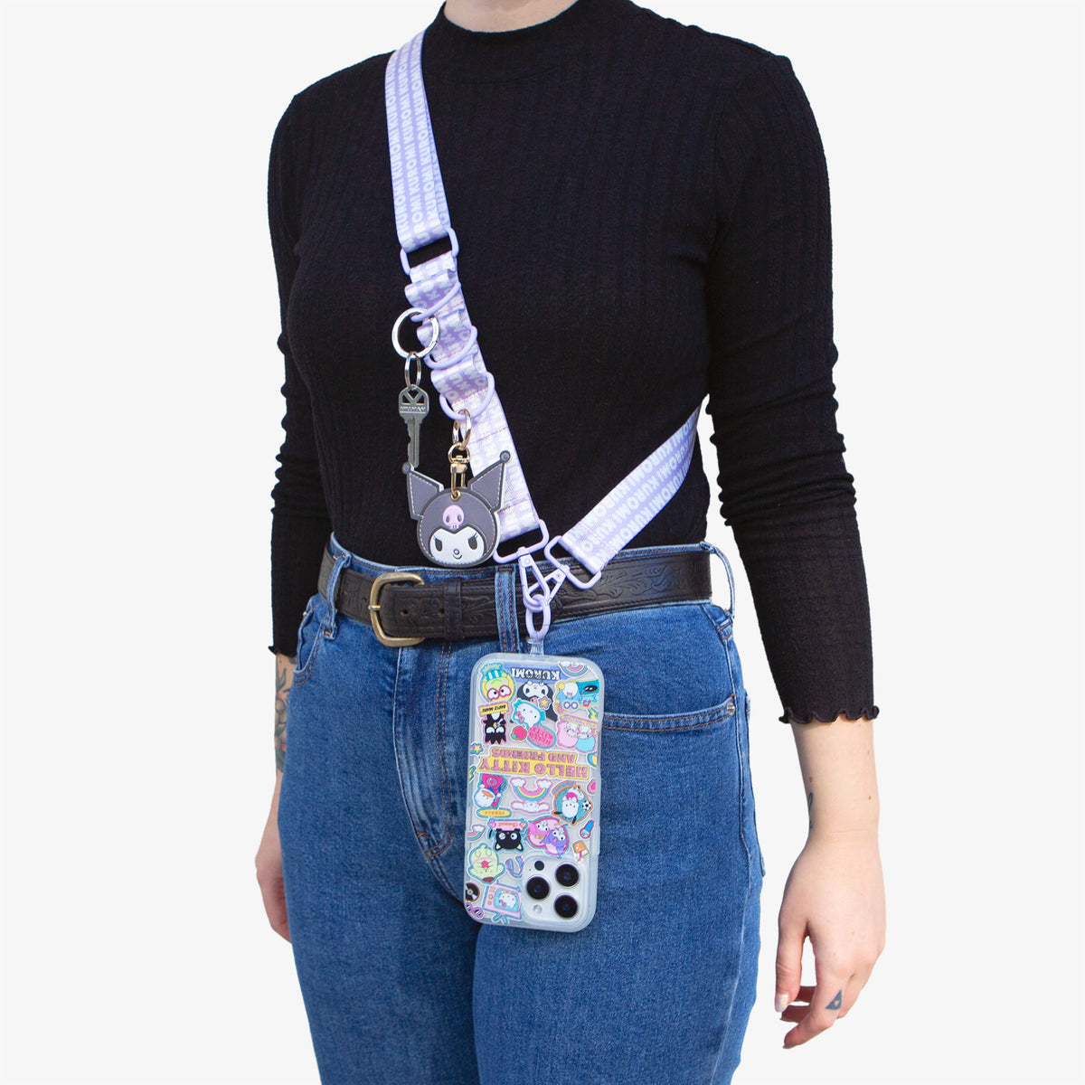 Hello Kitty® & Friends Utility Crossbody Phone Strap - Kuromi™