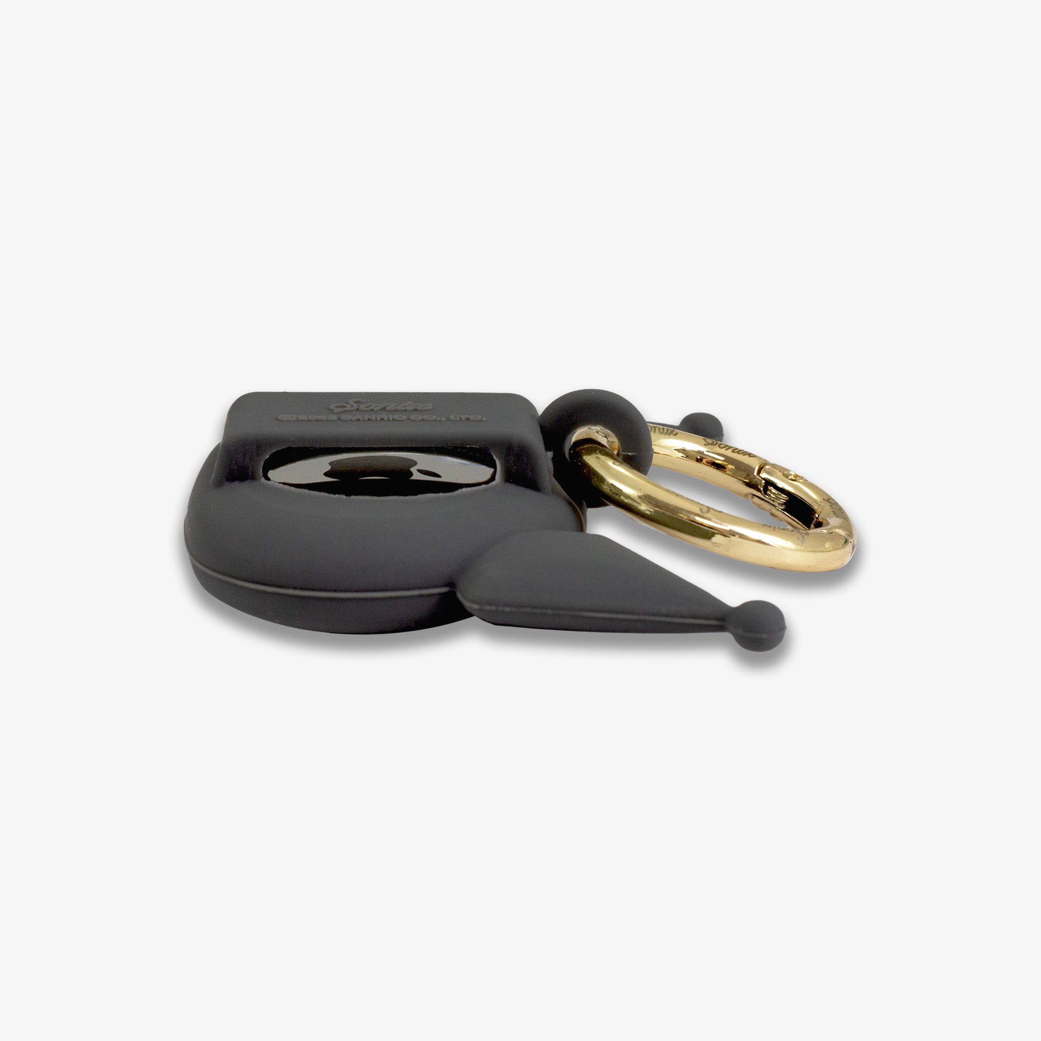 Silicone AirTag® Cover with Carabiner Keyring - Kuromi™
