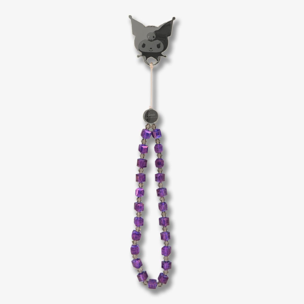 Adhesive Beaded Wristlet - Kuromi™