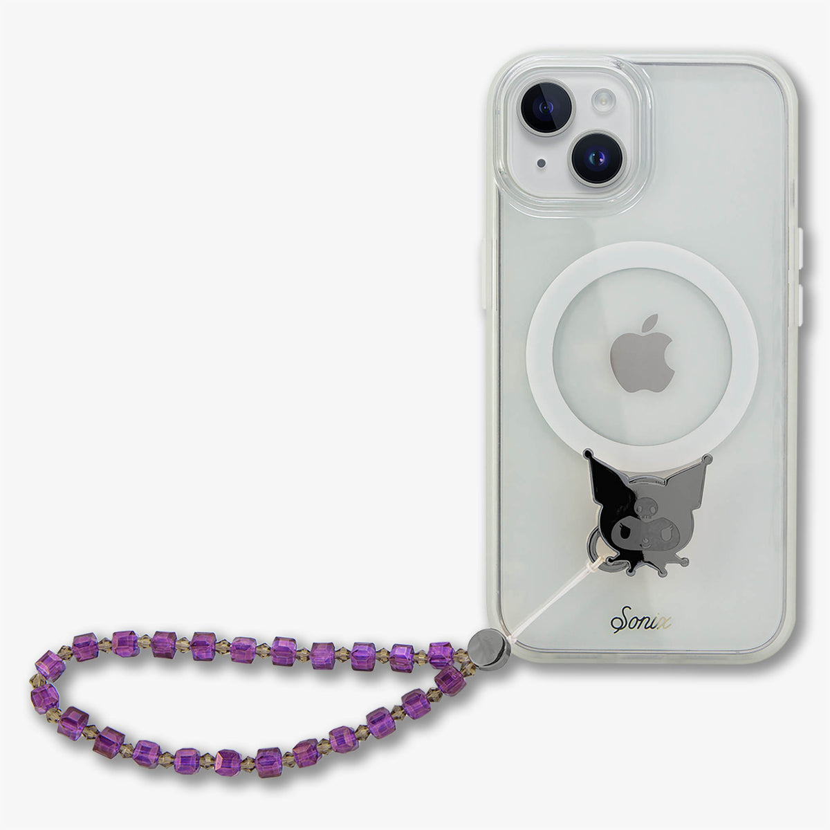 Adhesive Beaded Wristlet - Kuromi™