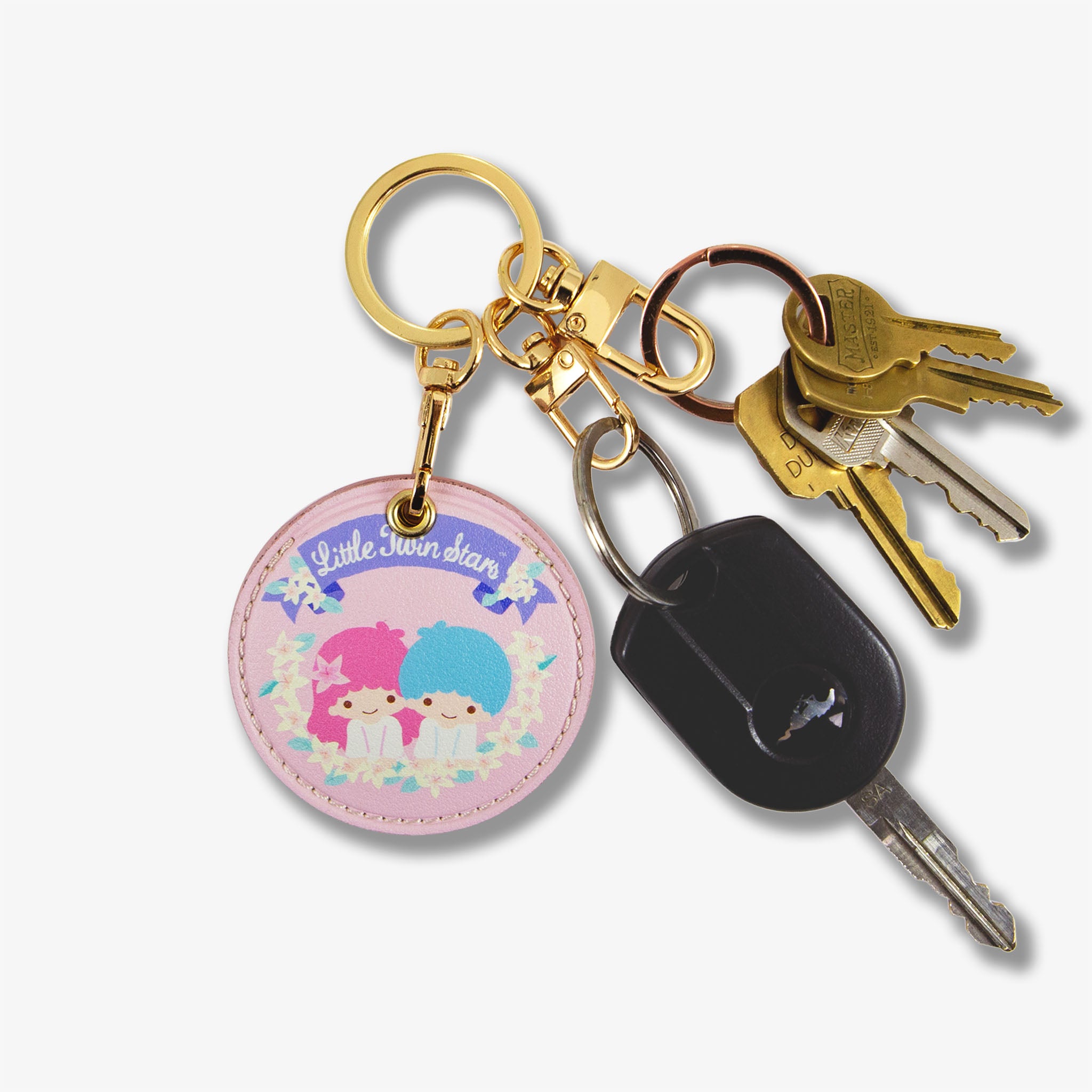 AirTag® Keychain - Hello Kitty® & Friends Floral Little Twin Stars™