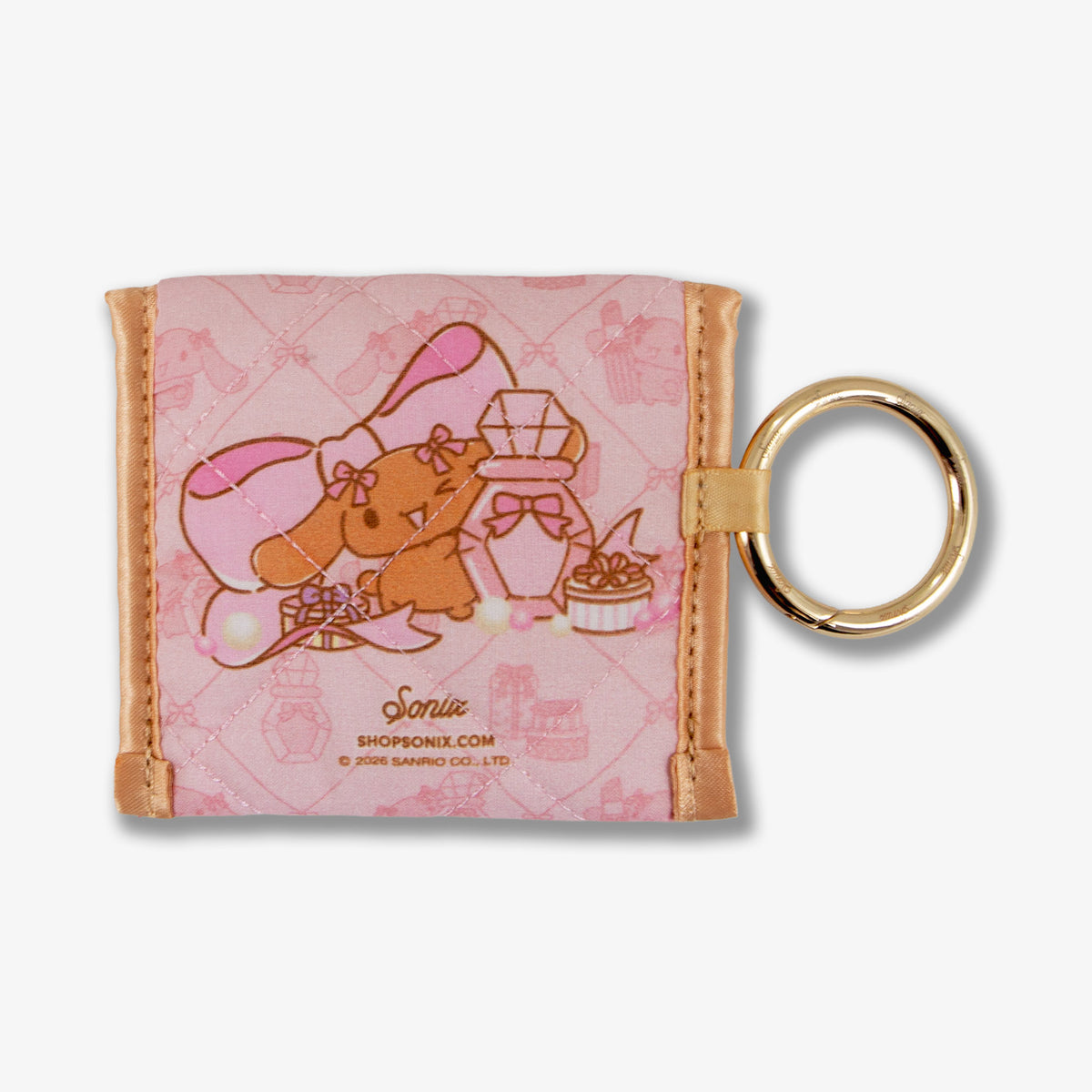Lovelymocha™ Quilted Earbud Pouch
