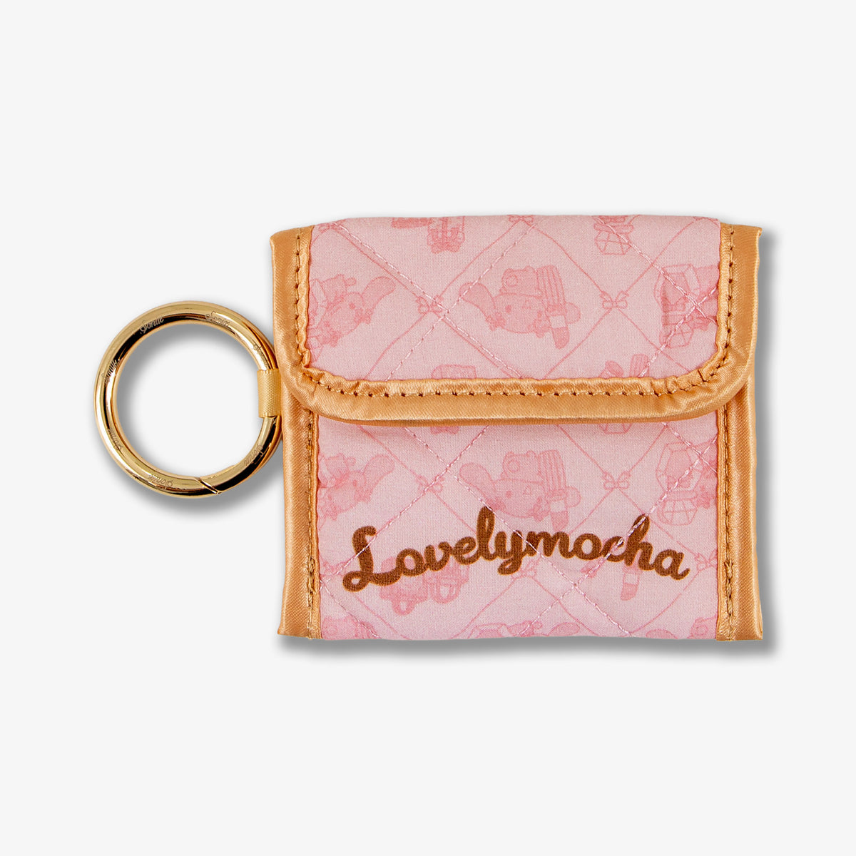 Lovelymocha™ Quilted Earbud Pouch
