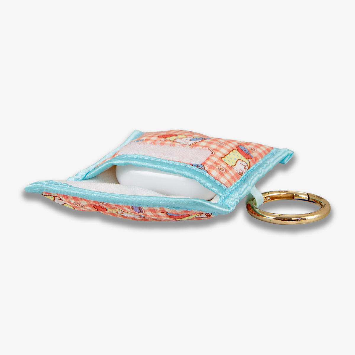 Marumofubiyori™ Quilted Earbud Pouch