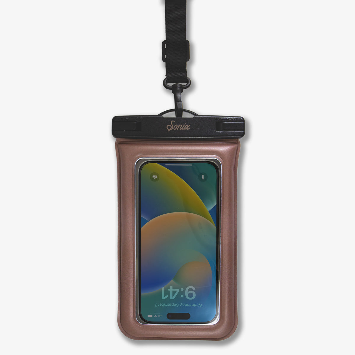 Waterproof Phone Pouch - Mocha