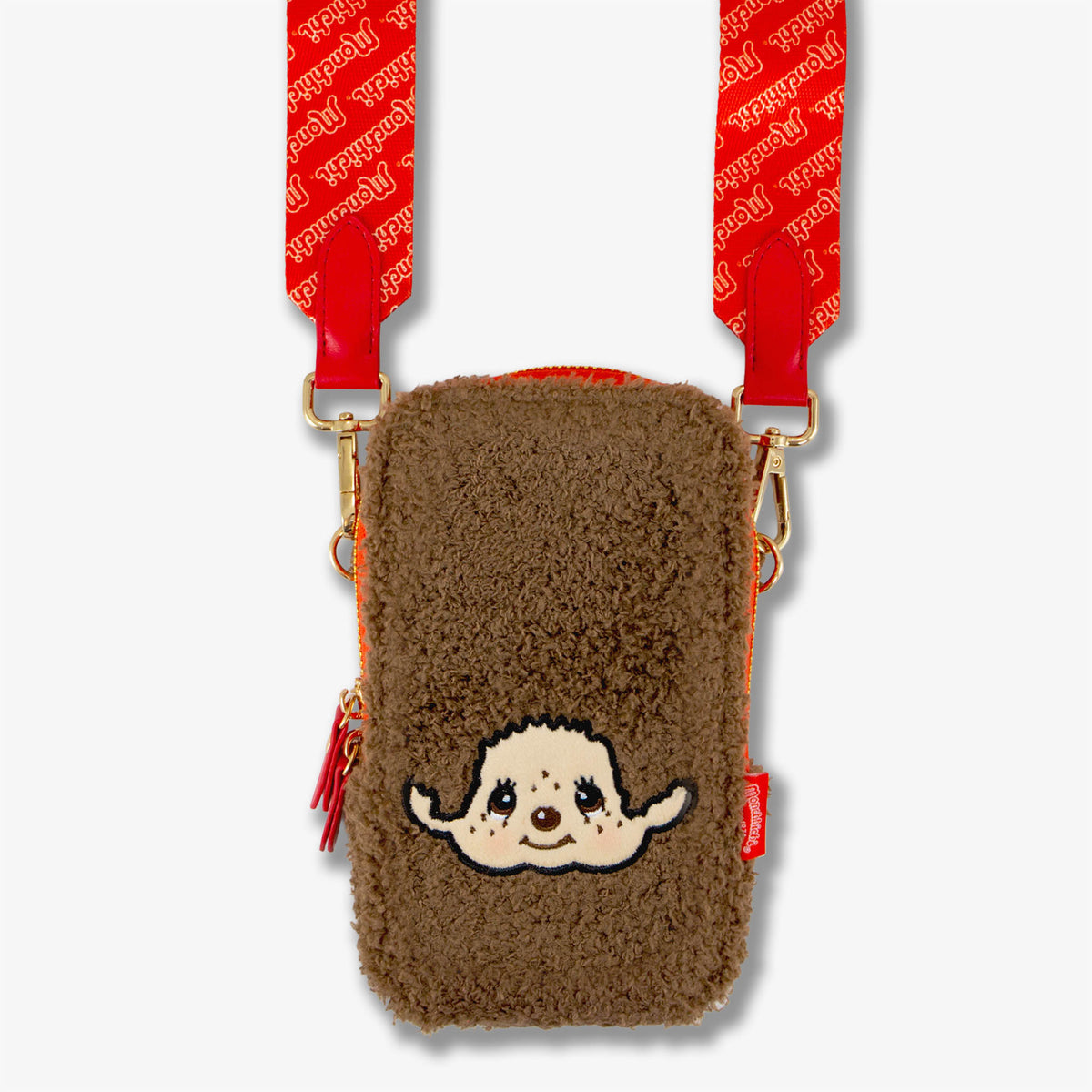 Monchhichi™ Plush Crossbody Phone Wallet - Boy