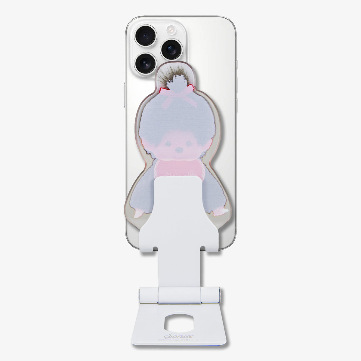 Sonix x Monchhichi™ Character Phone Stand - Monchhichi Girl