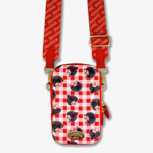Sonix x Monchhichi™ Universal Phone Wallet - Plaid