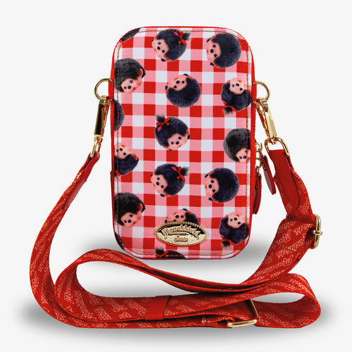 Sonix x Monchhichi™ Universal Phone Wallet - Plaid