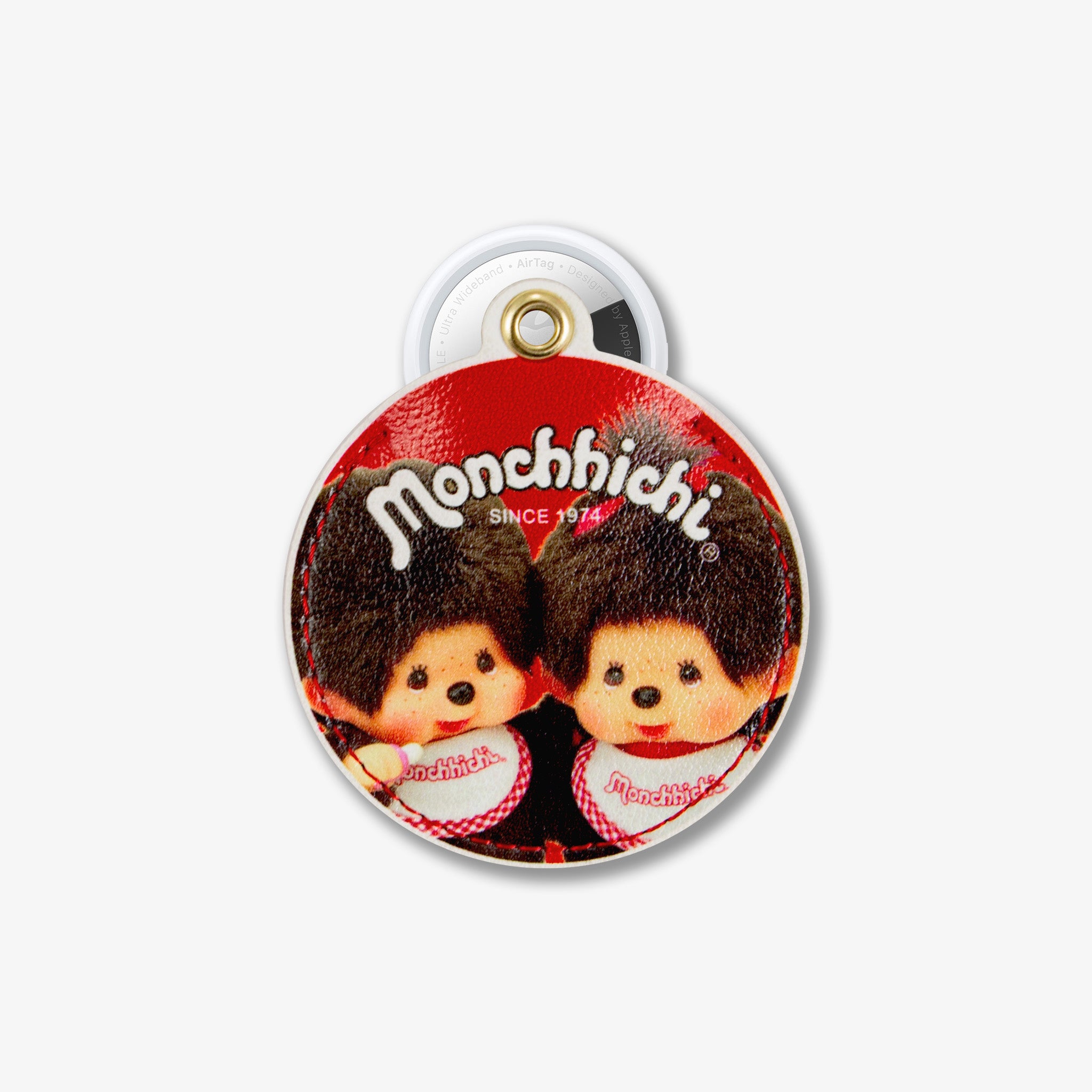 AirTag® Keychain - Monchhichi™ Red