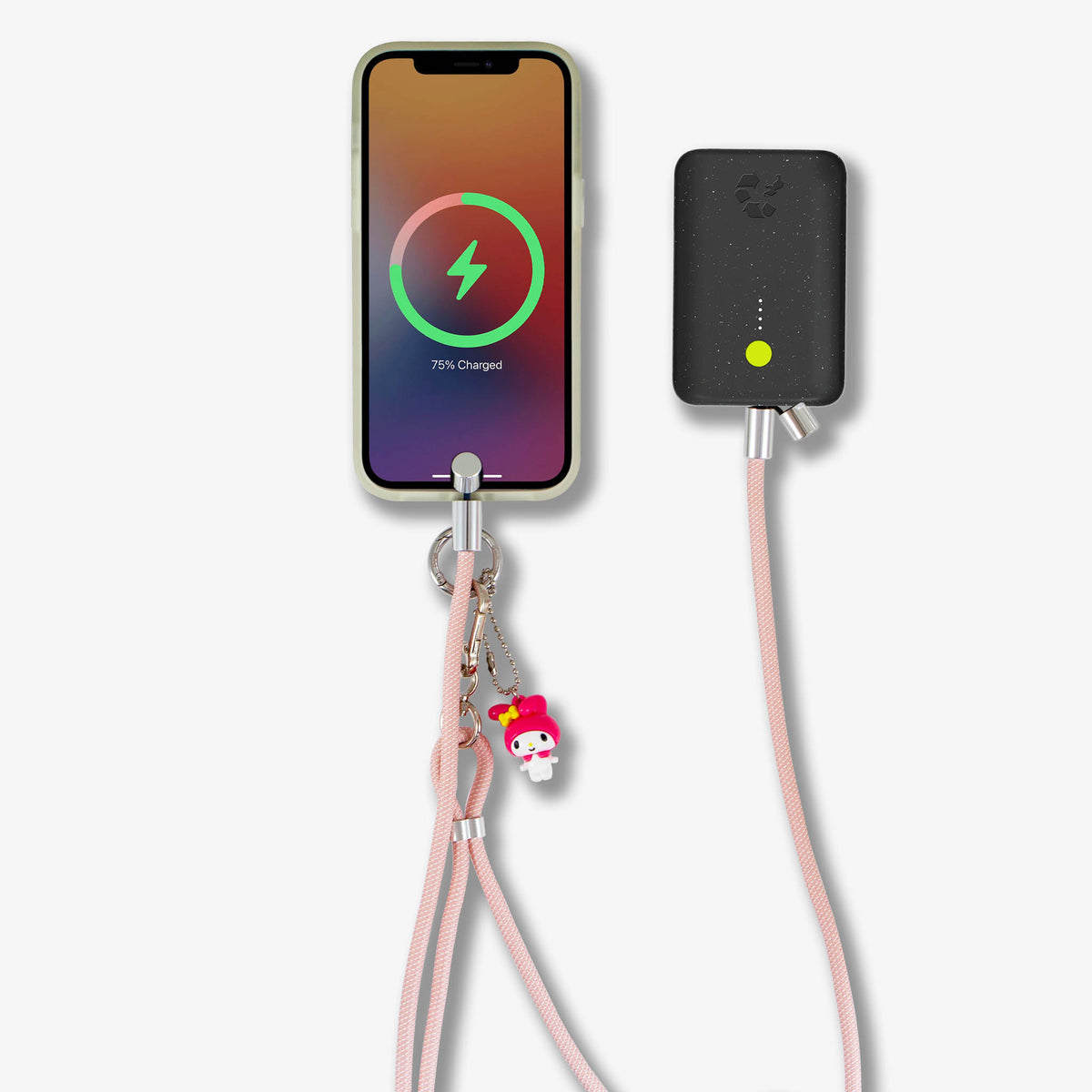 Crossbody Phone Strap with Charging Cord - My Melody™