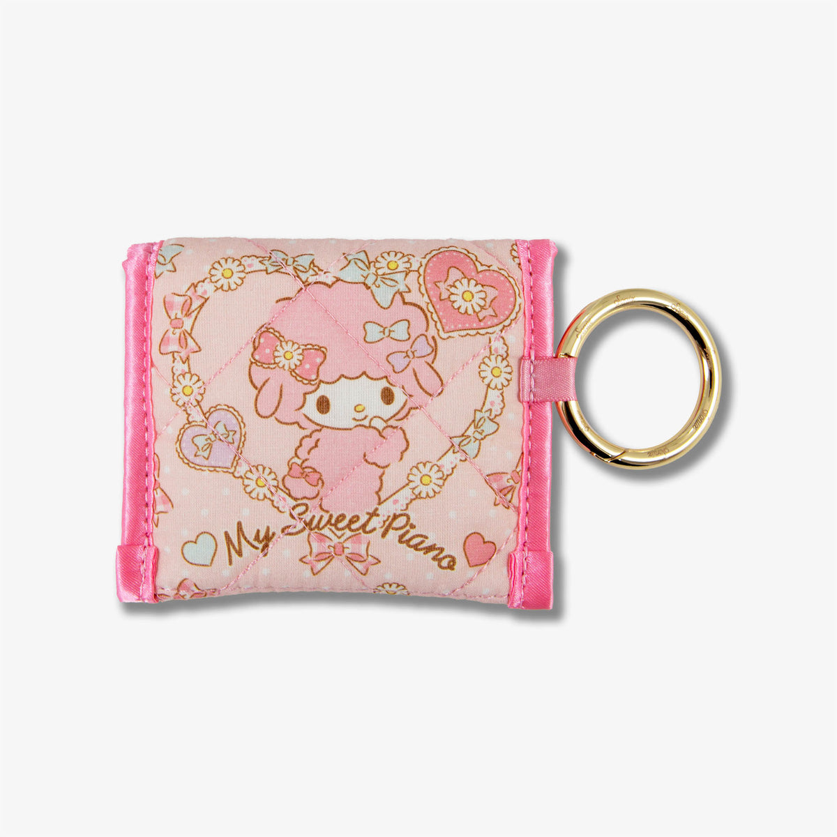 My Sweet Piano™ Quilted Earbud Pouch