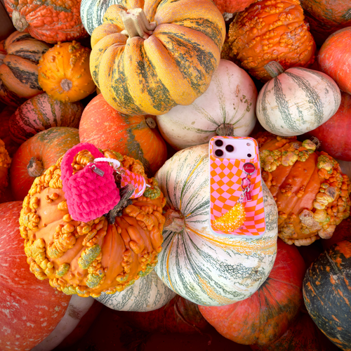 Knit Earbud / AirPods® Pouch - Pink