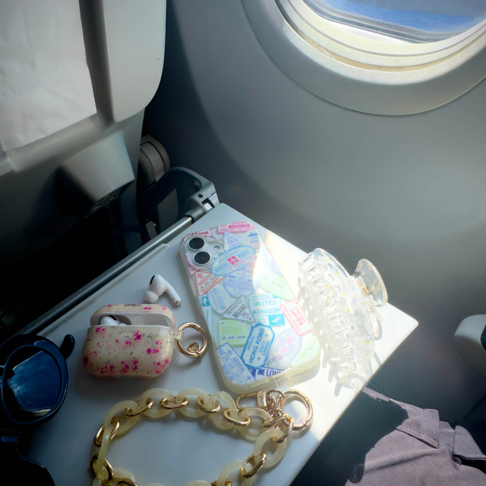 Cottage Floral Pink AirPods Case