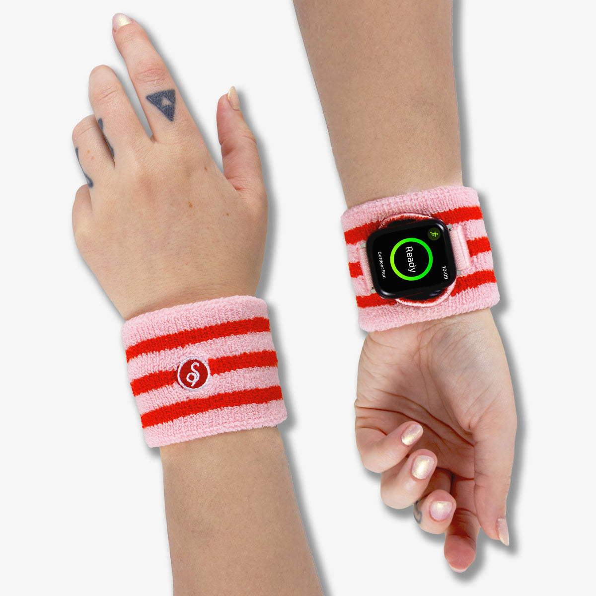 Apple Watch® Sportband - Peppermint Stripe