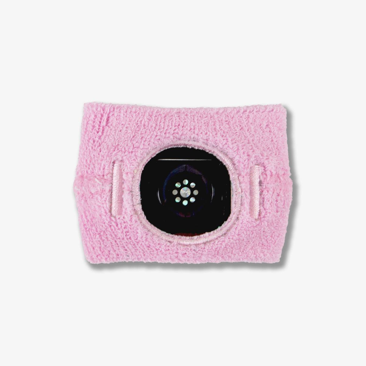 Apple Watch® Sportband - Pink / Green Stripe
