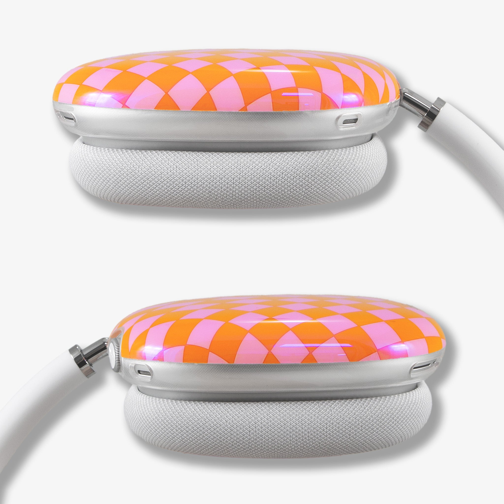 Checkmate Pink/Orange AirPods Max Cover