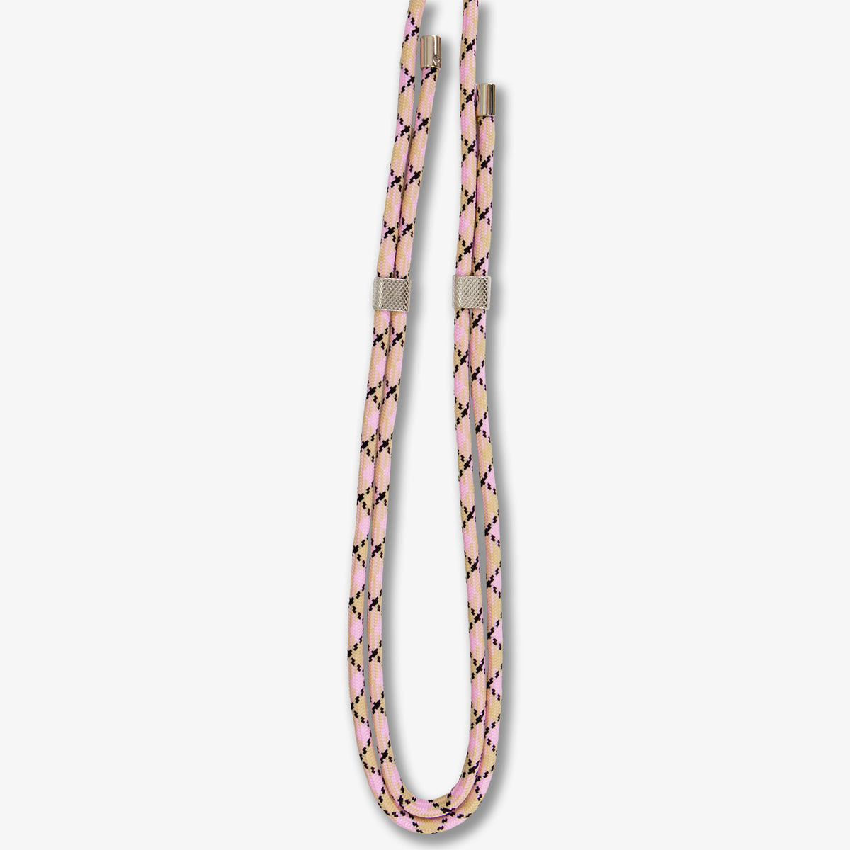 Universal Crossbody Phone Strap with Plush Animal - Pink Teddy