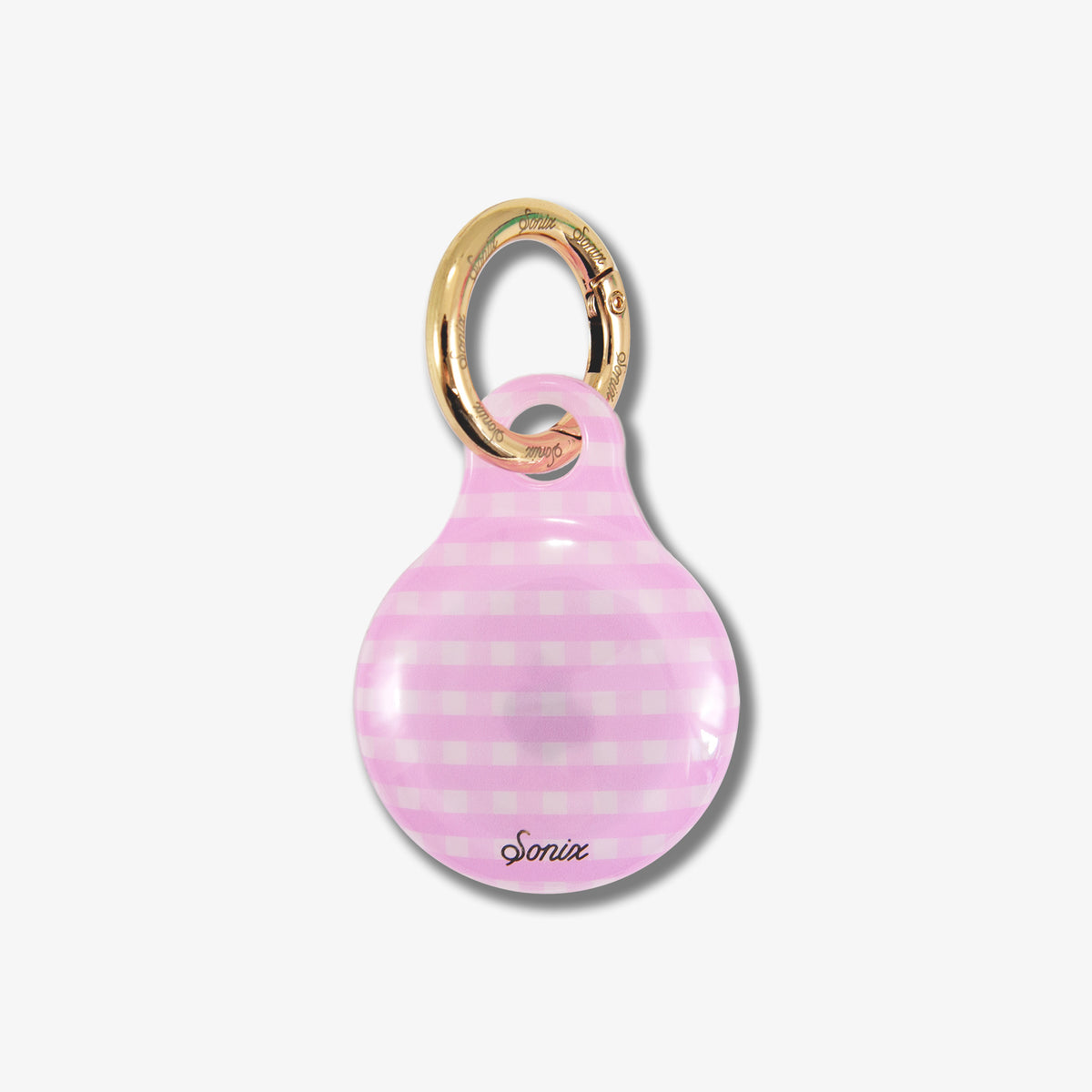 AirTag® Cover - Gingham Pink