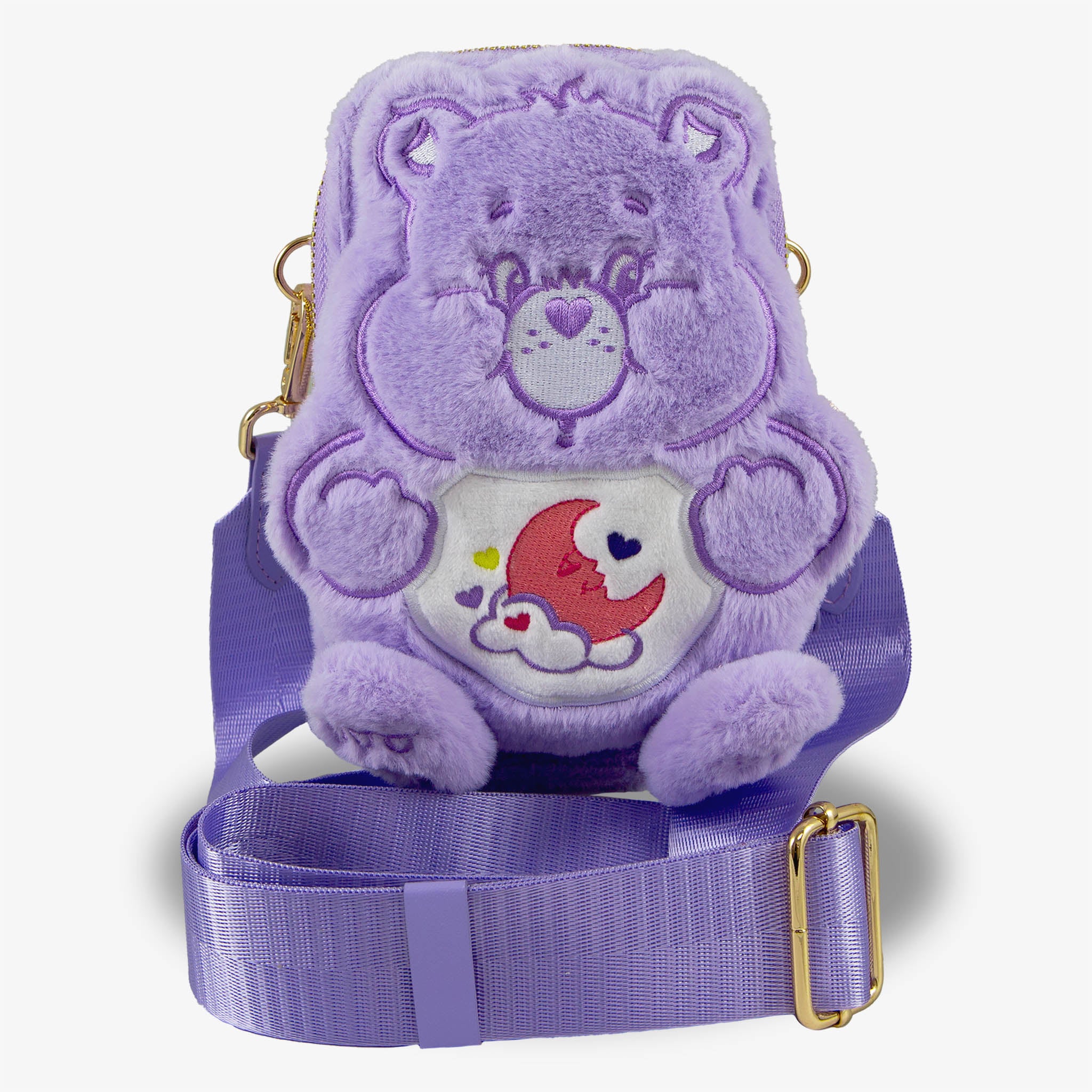 Care Bears™ Plush Crossbody Phone Wallet - Sweet Dreams Bear