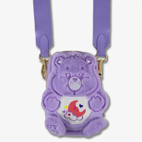 Care Bears™ Plush Crossbody Phone Wallet - Sweet Dreams Bear