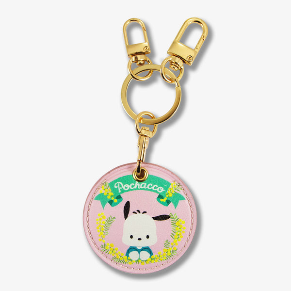 Pochacco_Floral_AirTag_Keychai