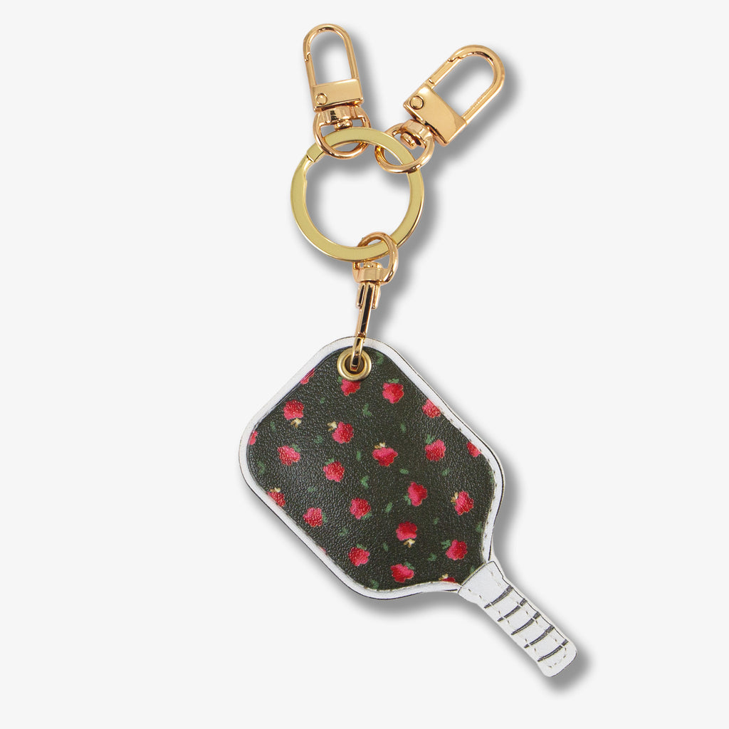 AirTag® Keychain Pickleball Raspberry